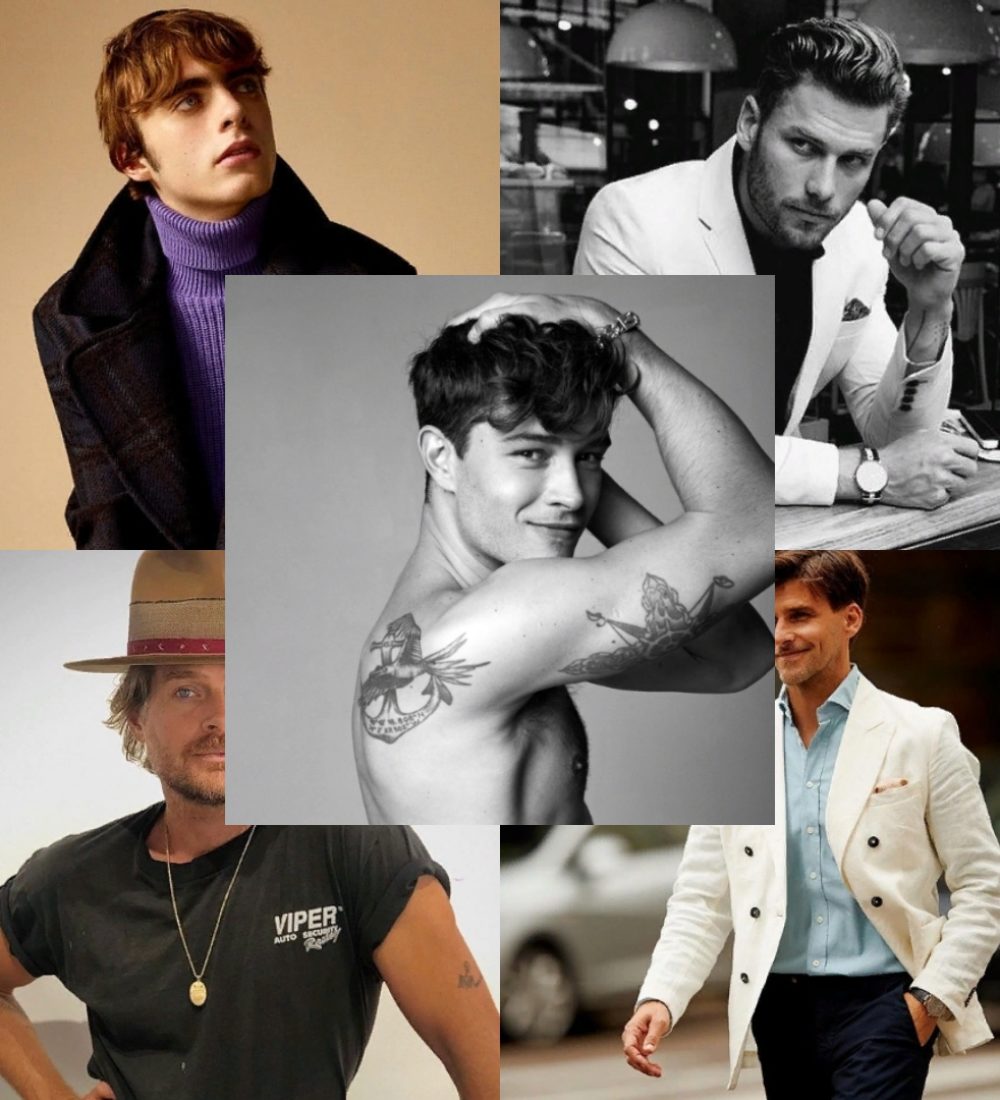 Красивые мужчины модели: топ-список, фото