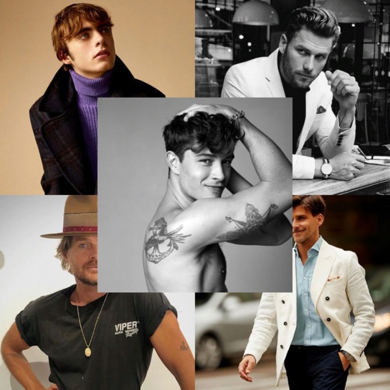 Красивые мужчины модели: топ-список, фото