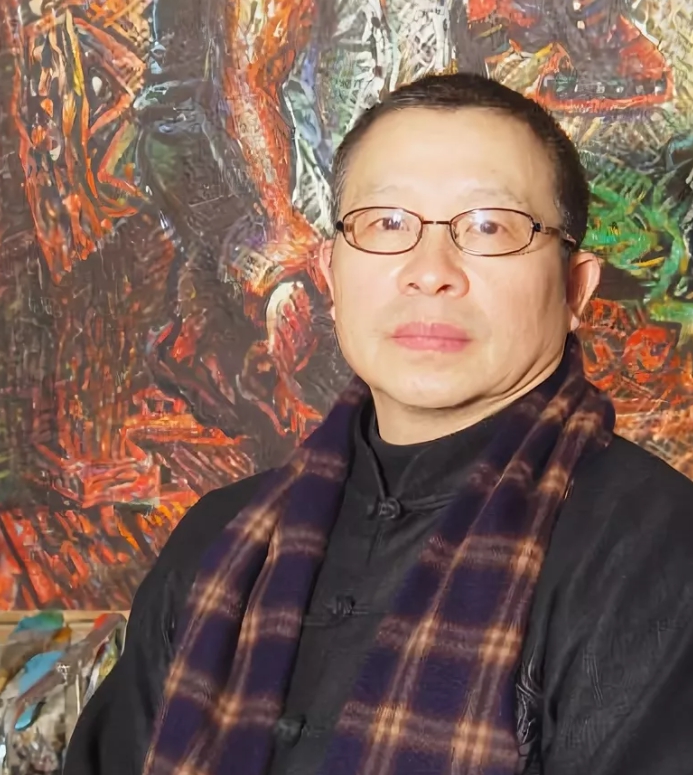Китайский художник Ло Чжунли 