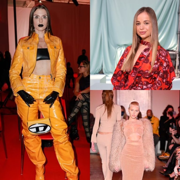 Стильные луки на Неделе моды в Милане: Айрис Лоу, леди Амелия Виндзор и Джулия Фокс
