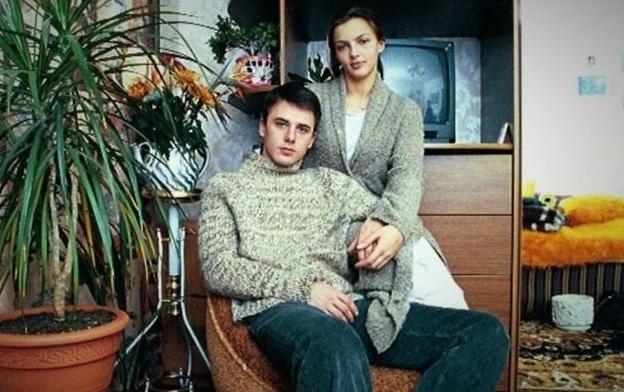 Актер Игорь Петренко с первой женой Ириной Леоновой